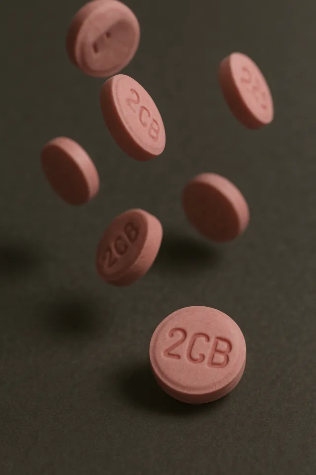 vallende 2-CB-pillen