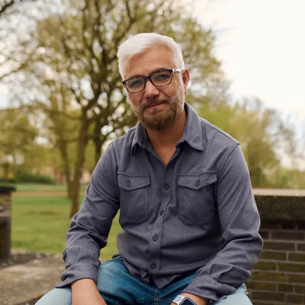 Portret Shaker voor